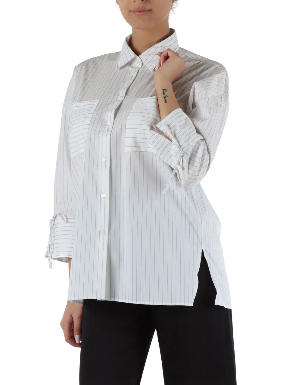 Camicia oversize in popeline CAPPA