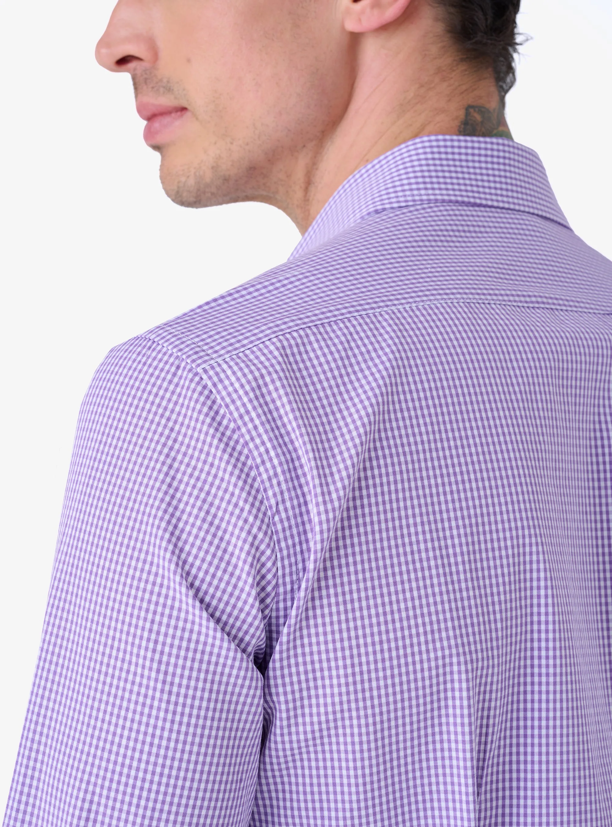 Camicia Regular con Collo Francese in Cotone - System