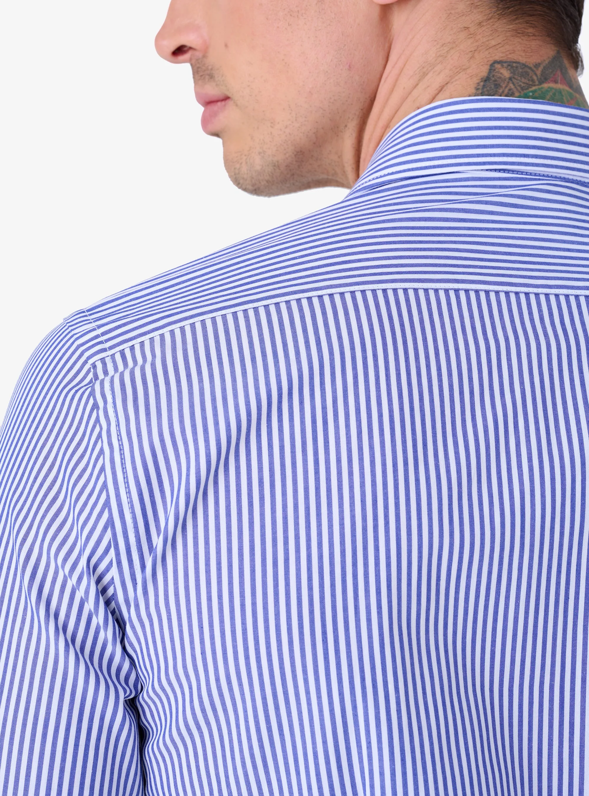 Camicia Regular con Collo Francese in Cotone - System