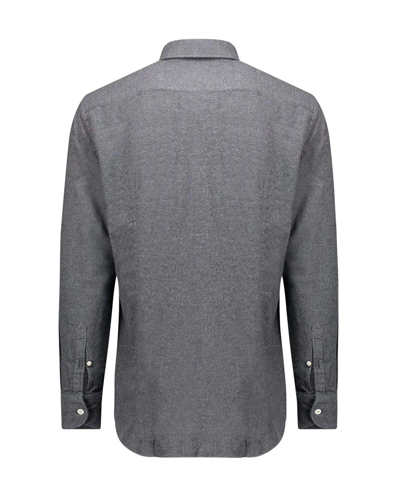 Camicia Simo cotone cashmere grigio