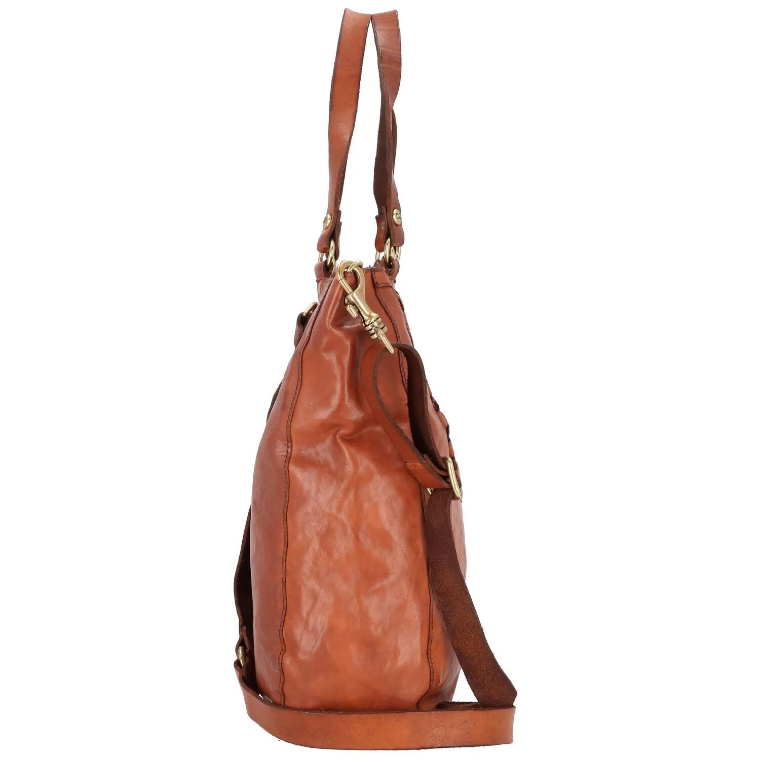 Campomaggi Borsa a tracolla in pelle 36 cm