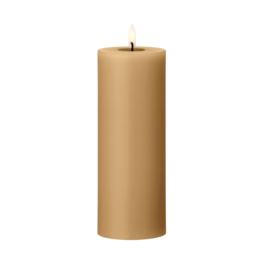 Candela ester & erik LED Ø7,5x20 cm.jm{font-size:18px}06 avorio