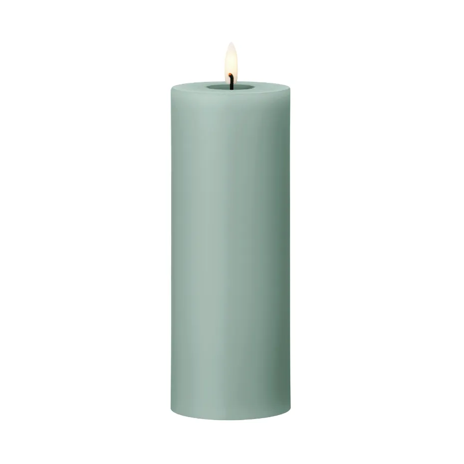 Candela ester & erik LED Ø7,5x20 cm.jm{font-size:18px}06 avorio