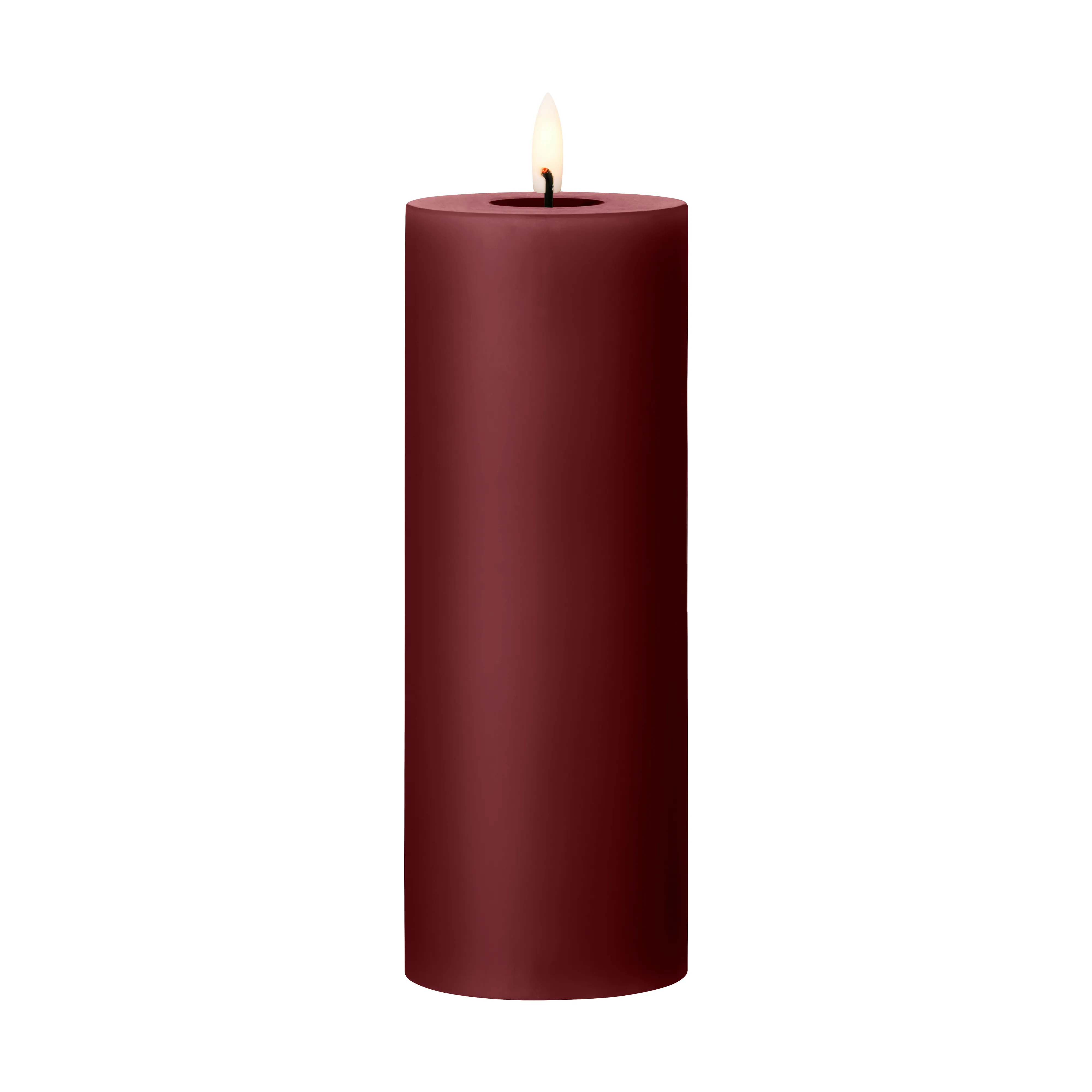 Candela ester & erik LED Ø7,5x20 cm.jm{font-size:18px}06 avorio