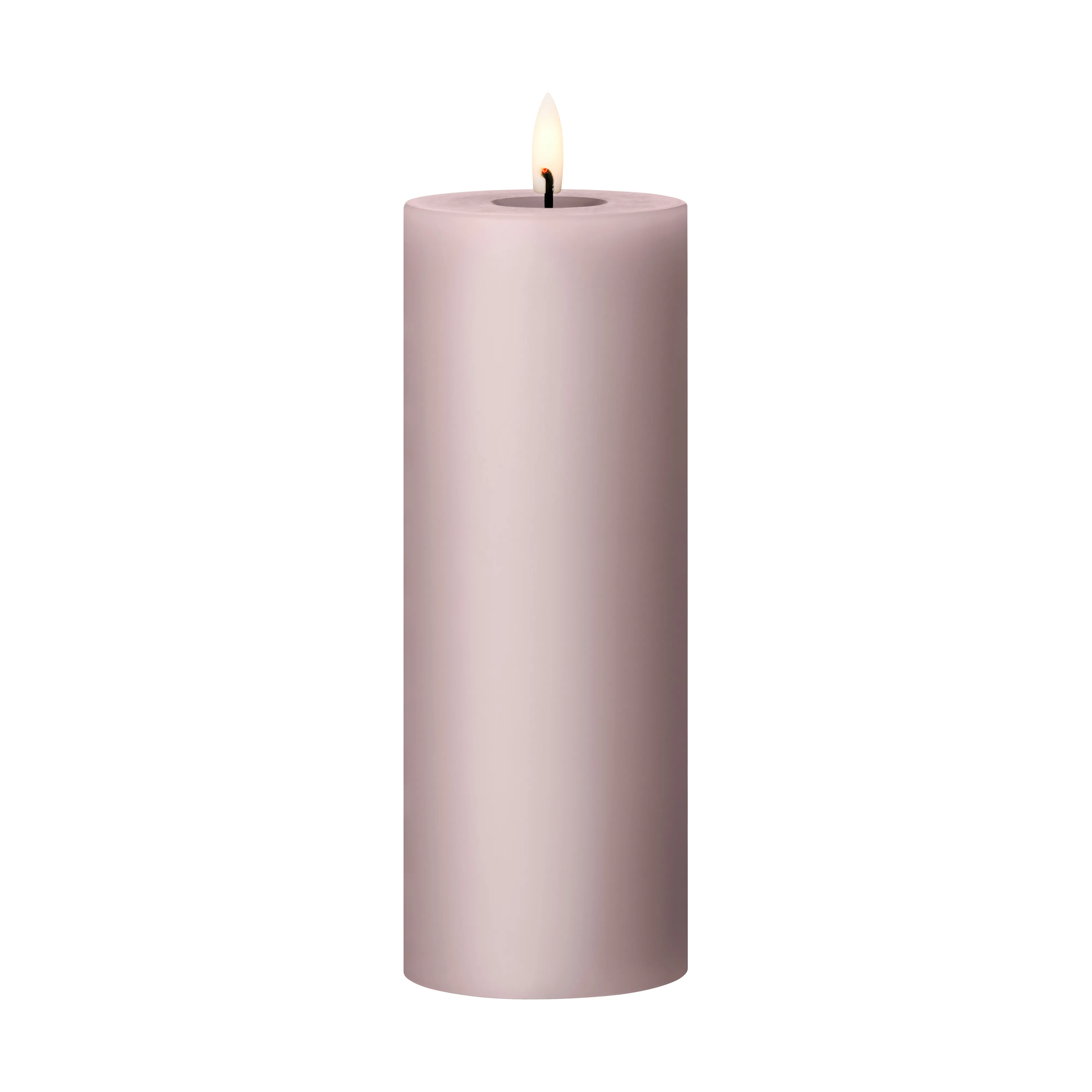 Candela ester & erik LED Ø7,5x20 cm.jm{font-size:18px}06 avorio