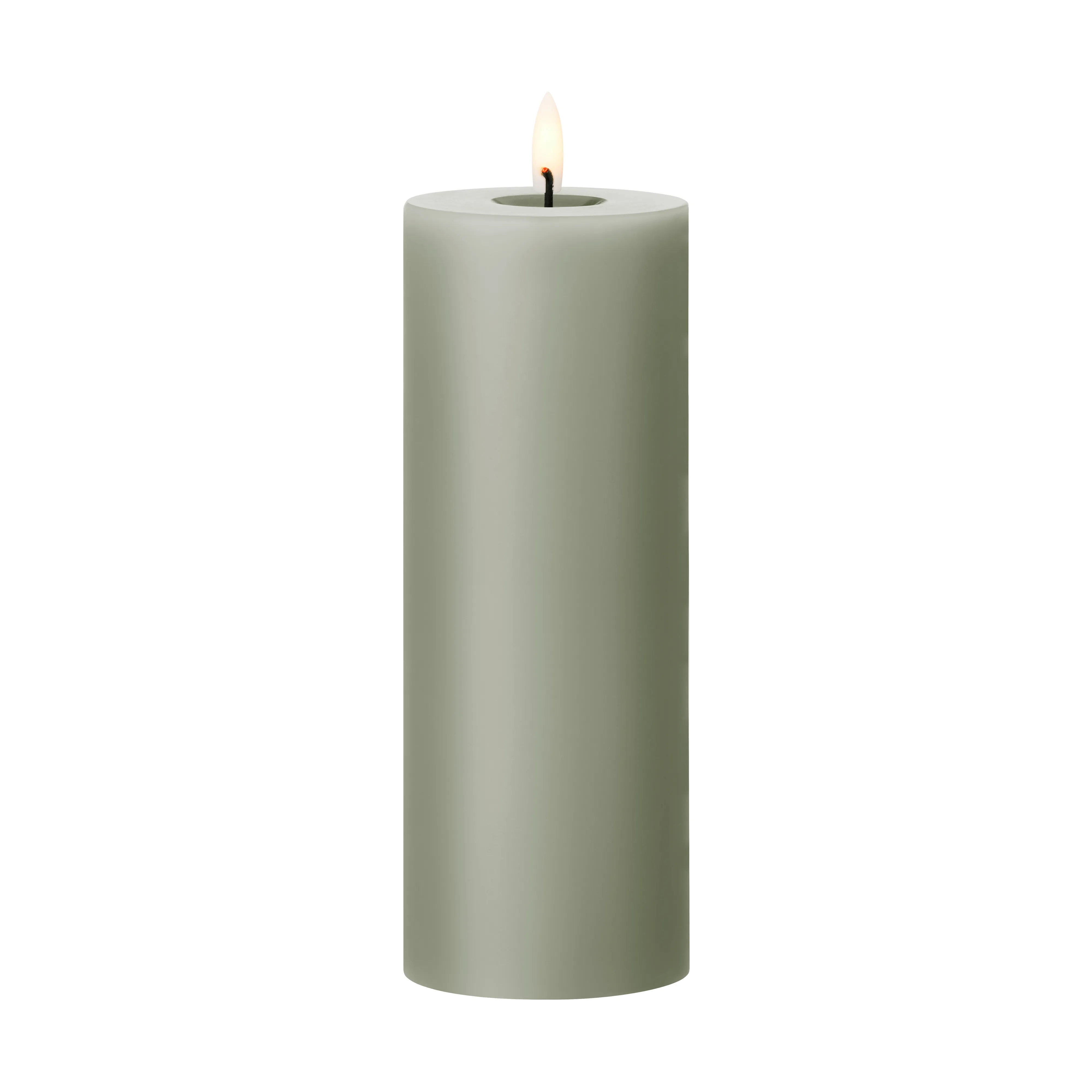 Candela ester & erik LED Ø7,5x20 cm.jm{font-size:18px}06 avorio