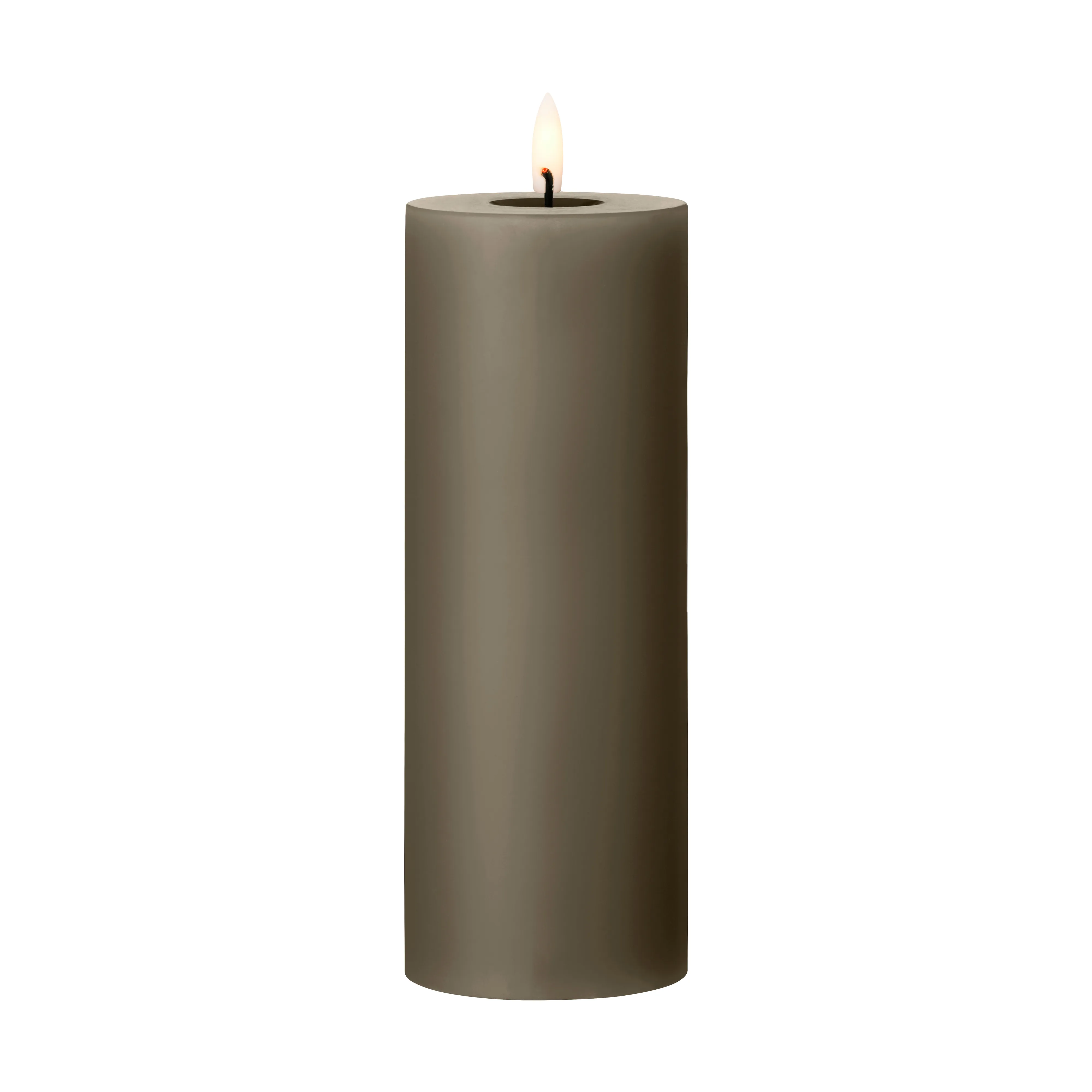 Candela ester & erik LED Ø7,5x20 cm.jm{font-size:18px}06 avorio