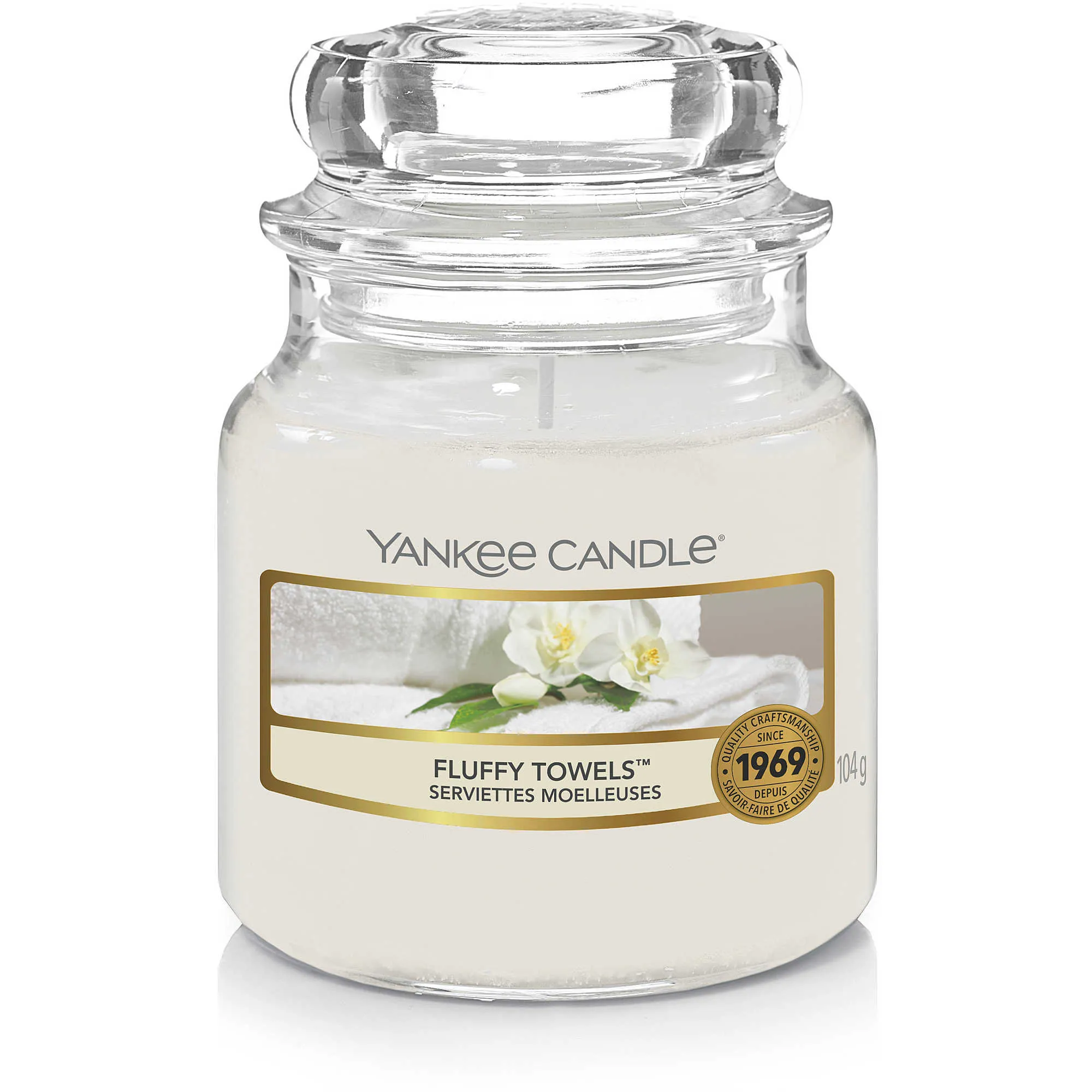 Candela Yankee Candle Giara, Piccola colore Bianco