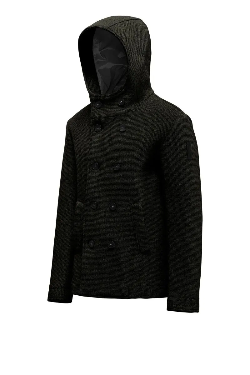 CAPISPALLA E GIACCHE Uomo BOMBOOGIE GM4649 T WJ3 PAEACOAT 54 GUN GREY