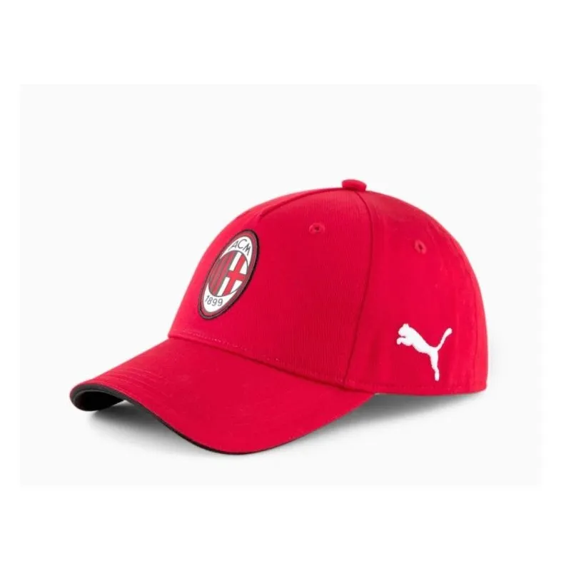 Cappellino con visiera Milan 2021-22 Rosso