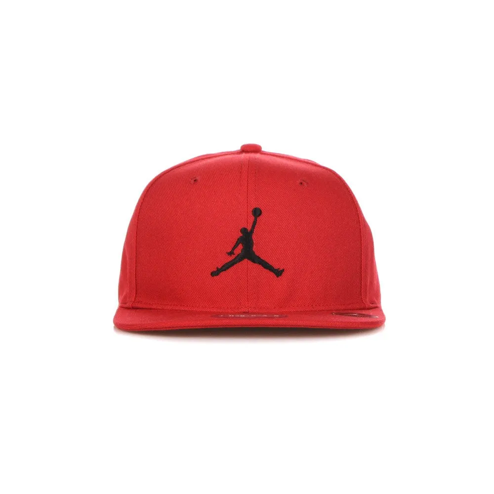 Cappellino Visiera Piatta Ragazzo Jumpman Snapback Gym Red