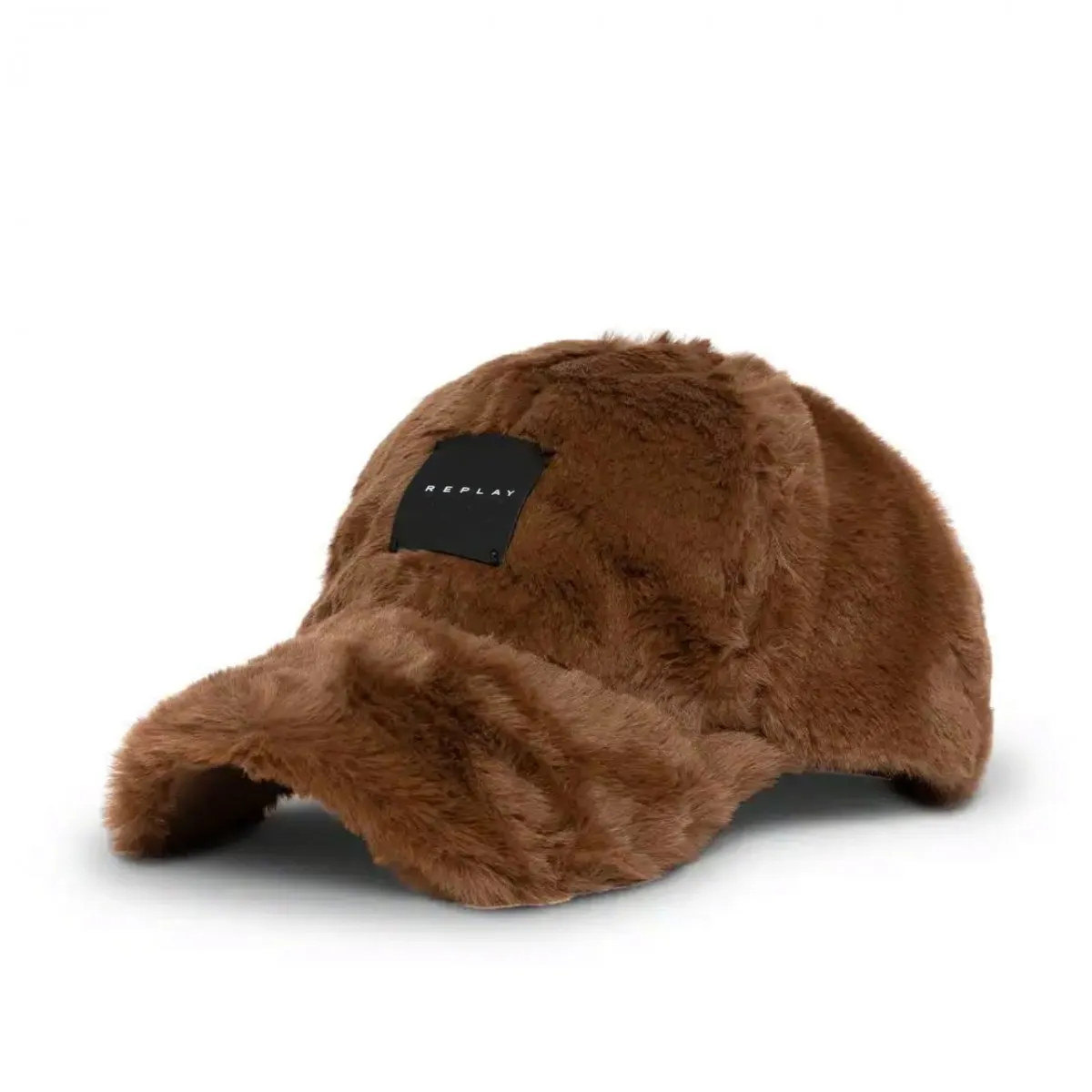 Cappello Effetto Pelliccia Brick Brown