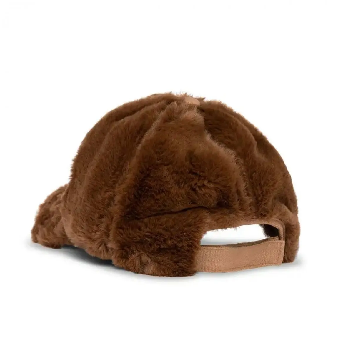 Cappello Effetto Pelliccia Brick Brown