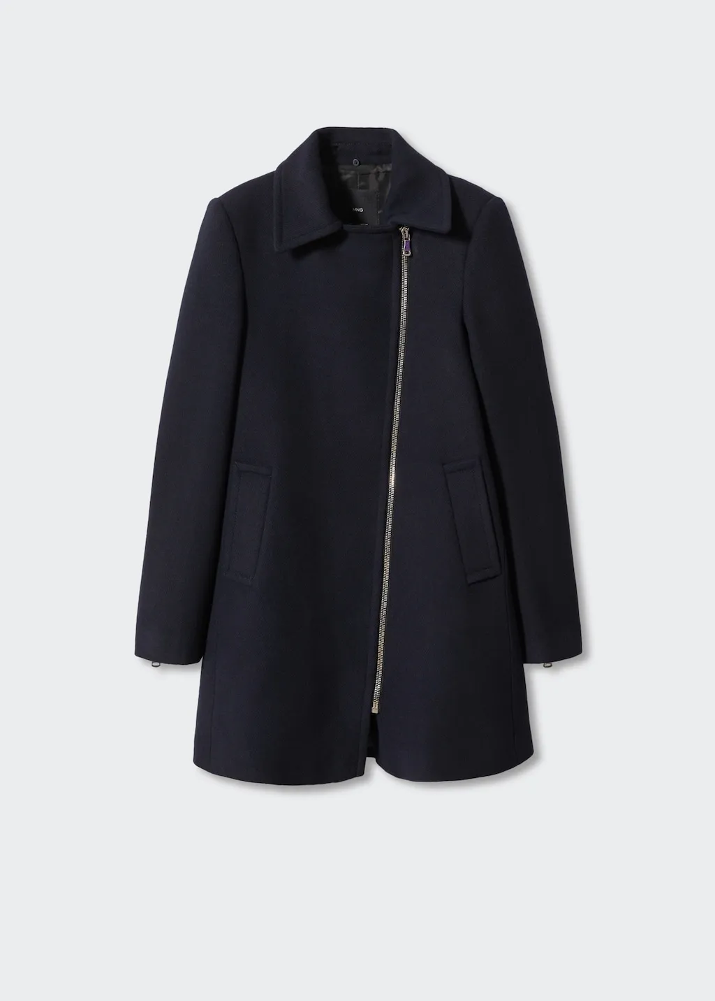 Cappotto collo pelliccia smontabile