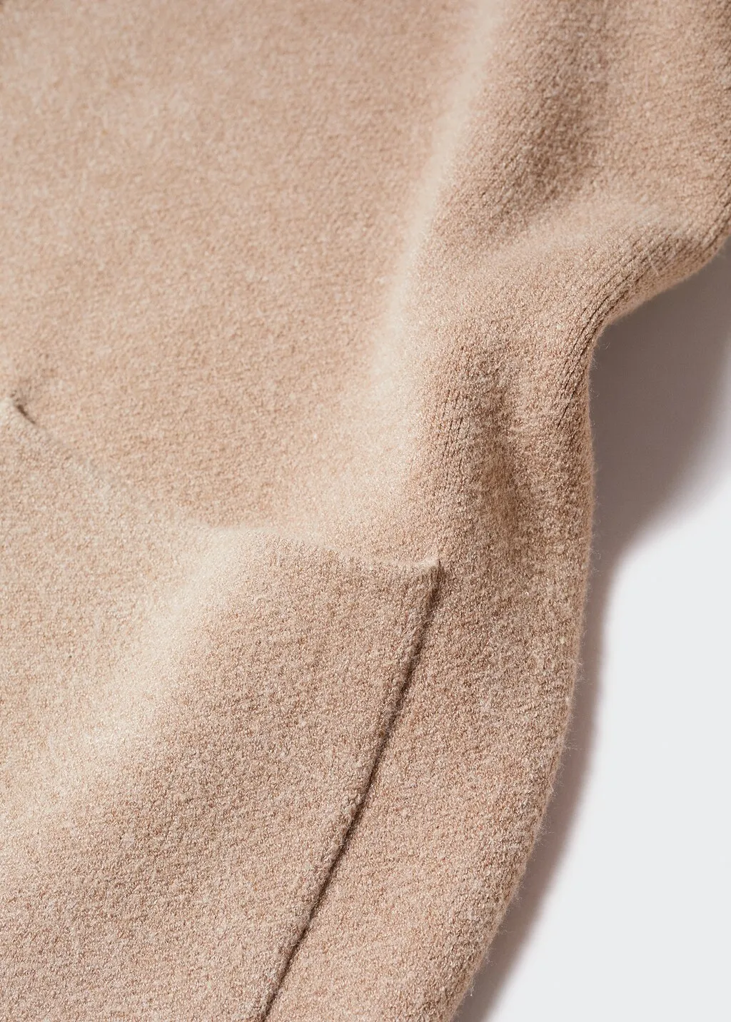Cappotto oversize maglia tasche