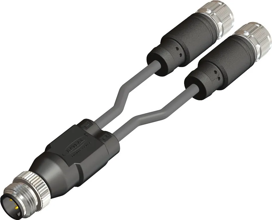 Cavo per attuatore o sensore RS PRO 4 cond. M12 Maschio / M12 Femmina, L. 300mm