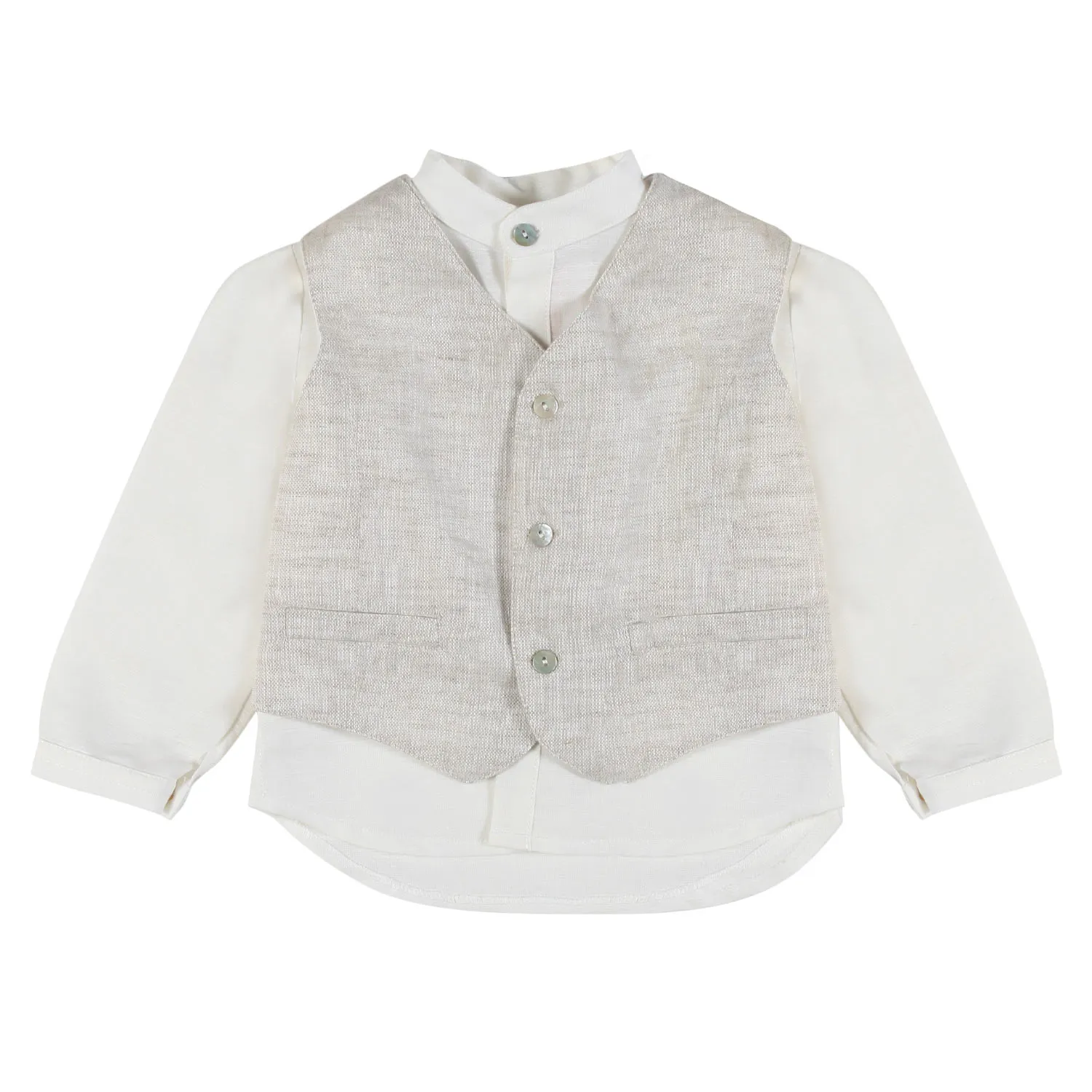 Completo Rafia E Bianco Bambino