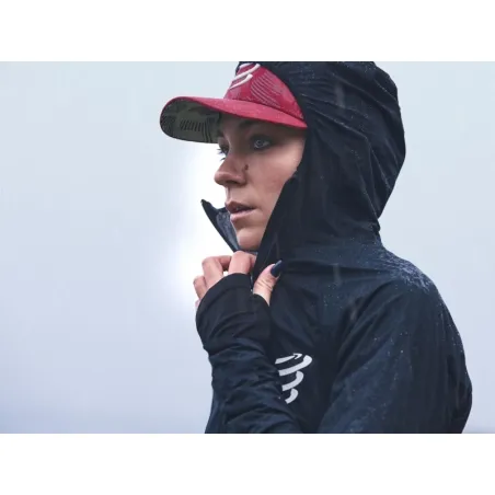 COMPRESSPORT       Hurricane Wp 10/10 Jacket black
