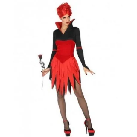 Costume vampira donna vampiressa halloween vestito