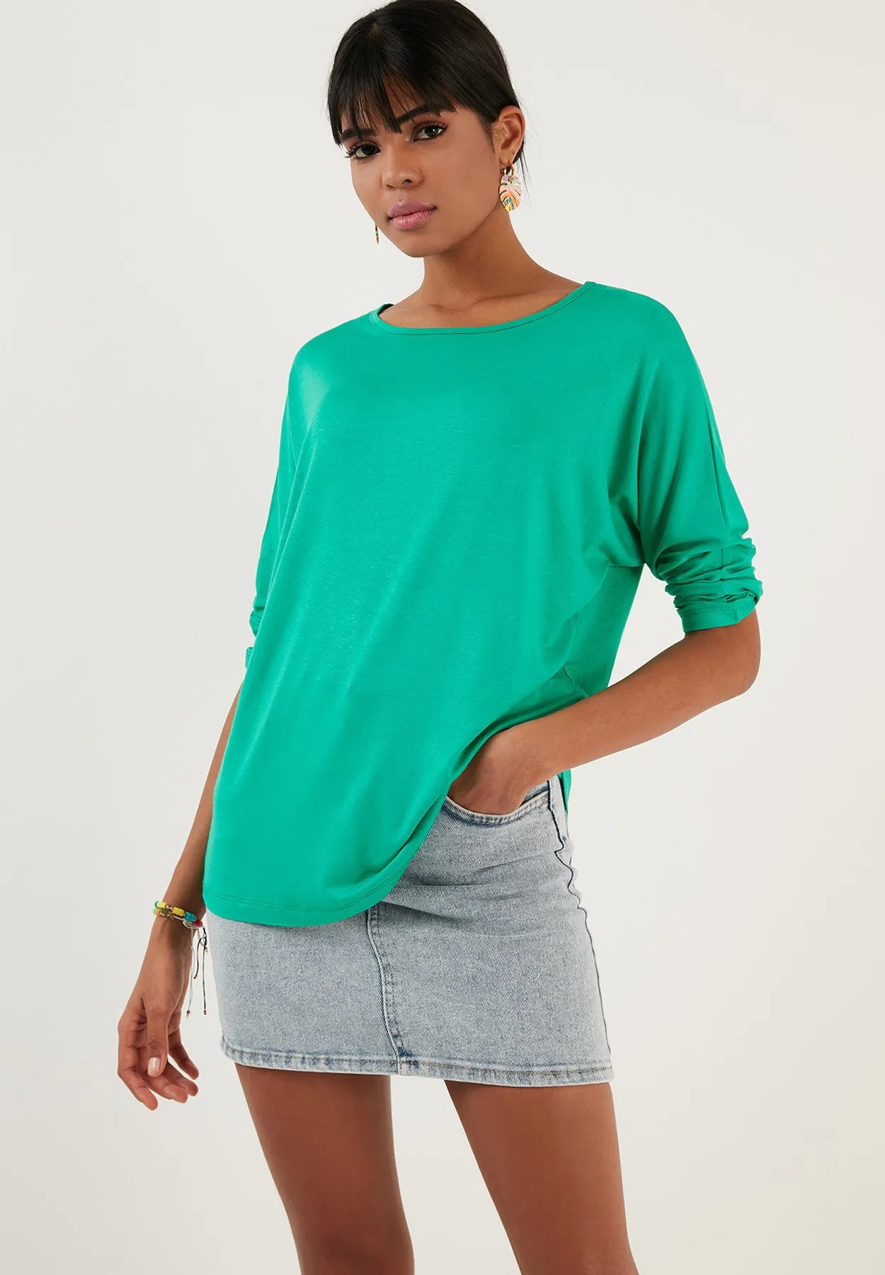 CREW NECK  - Maglietta a manica lunga