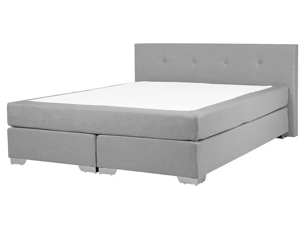 Divan Bed Fabric CONSUL 160 x 200 cm (EU King Size) Light Grey