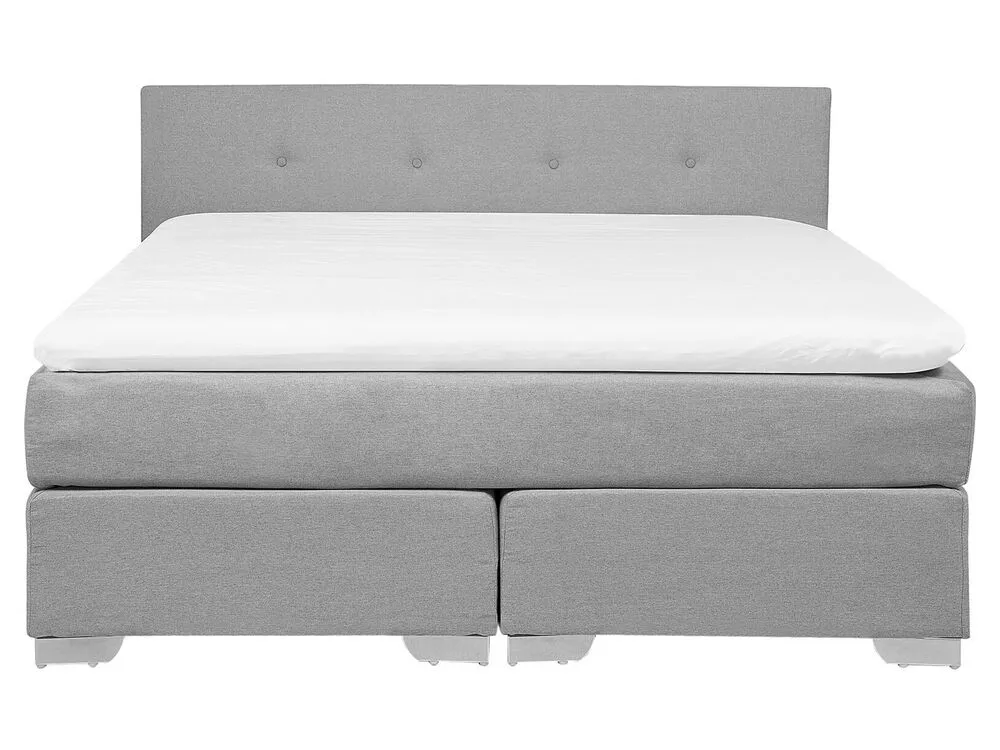 Divan Bed Fabric CONSUL 160 x 200 cm (EU King Size) Light Grey