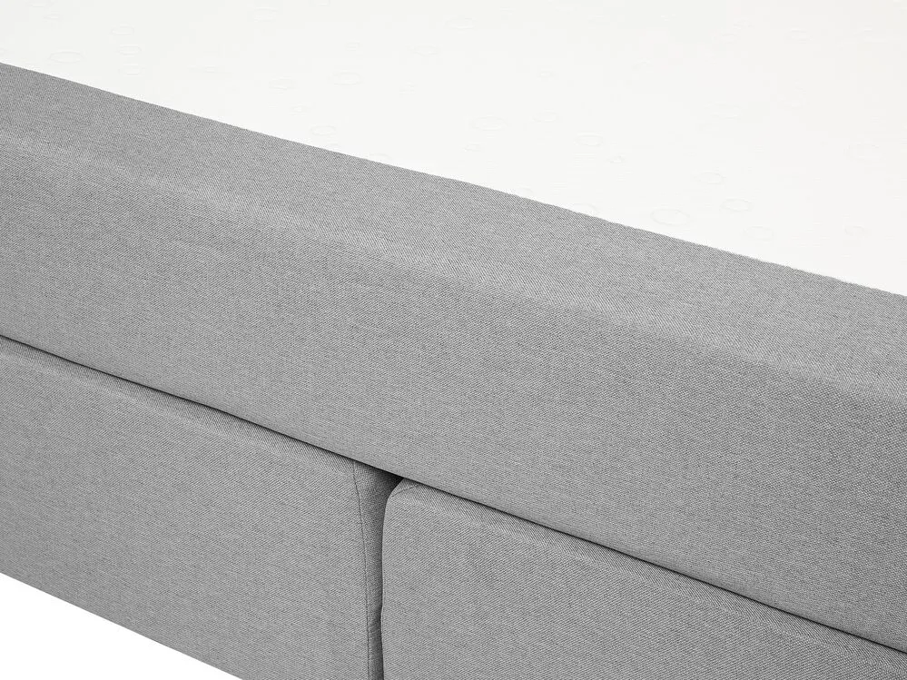 Divan Bed Fabric CONSUL 160 x 200 cm (EU King Size) Light Grey