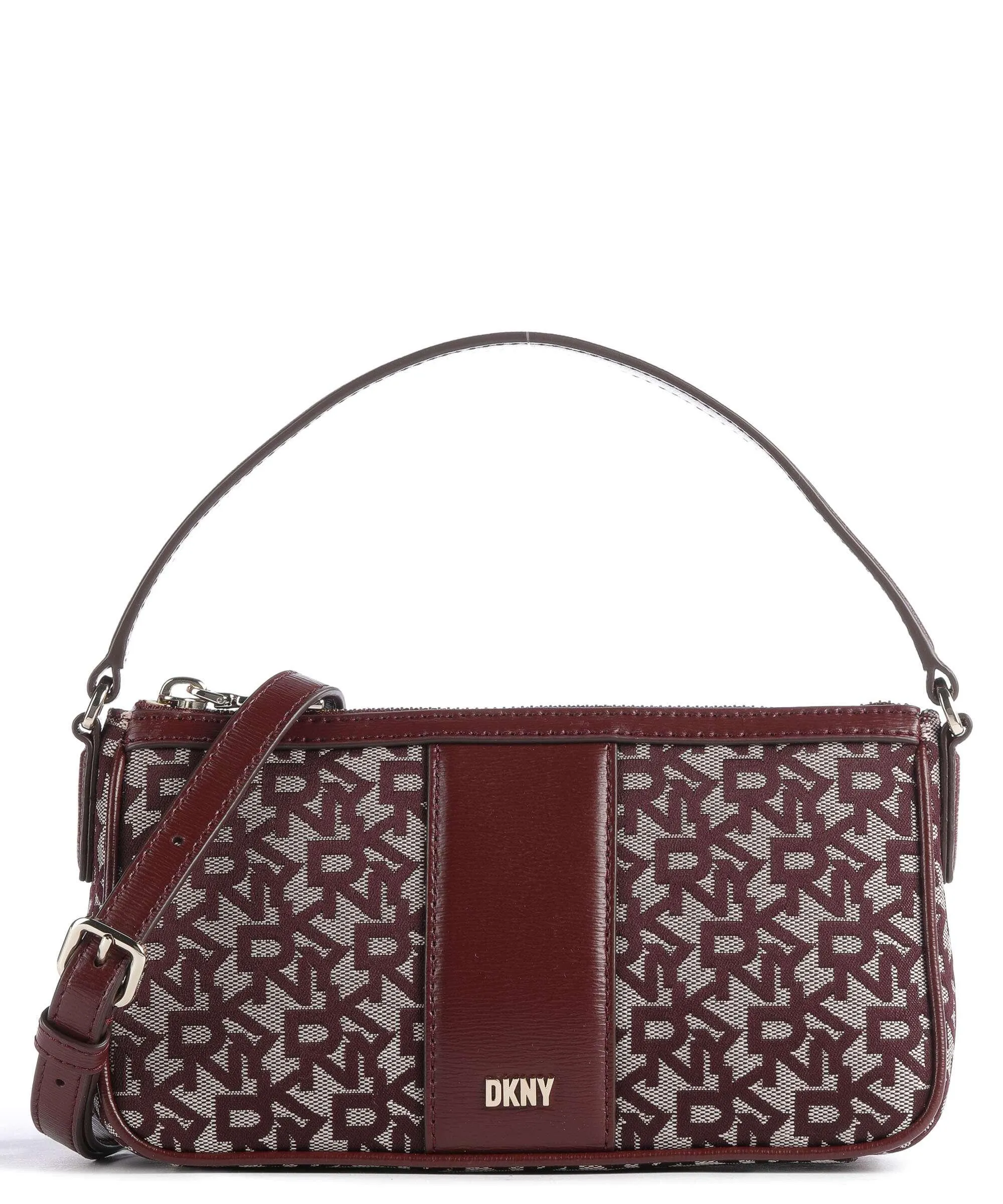  DKNY Bryant Borsa a spalla poliestere beige/rosso  