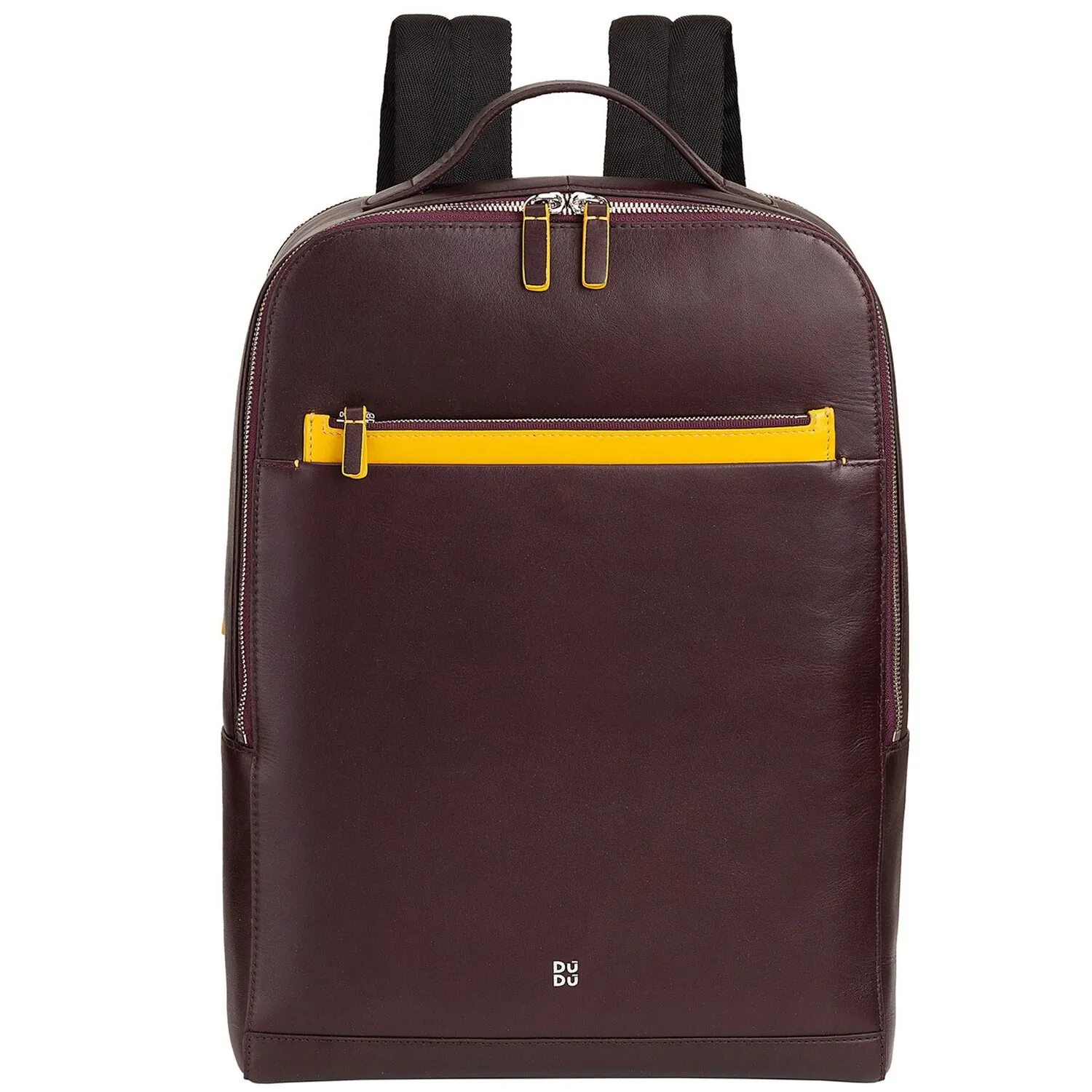 DuDu Zaino in pelle 38 cm Scomparto per computer portatile