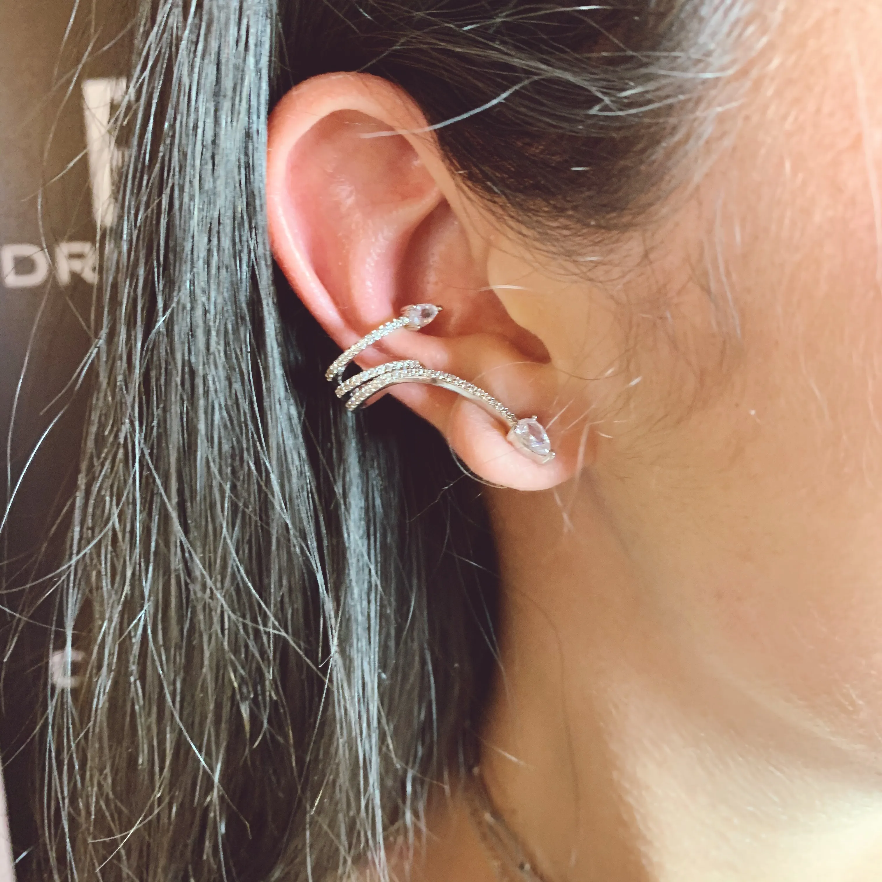 EAR CUFF GIOIELLO SERPENTINE
