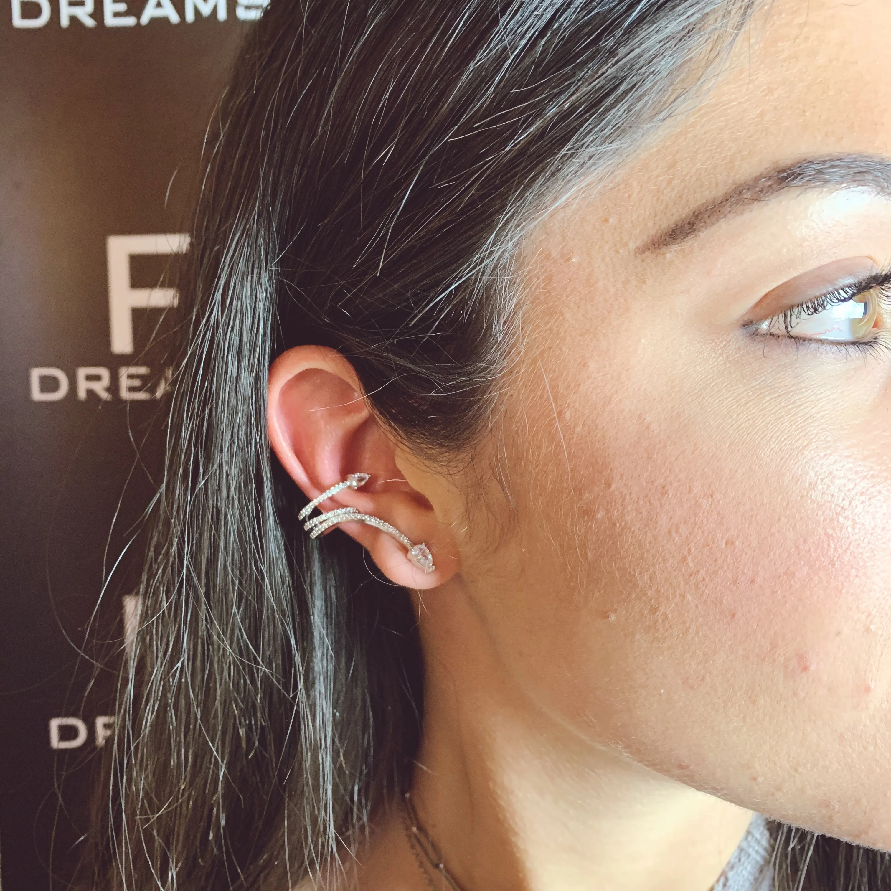 EAR CUFF GIOIELLO SERPENTINE