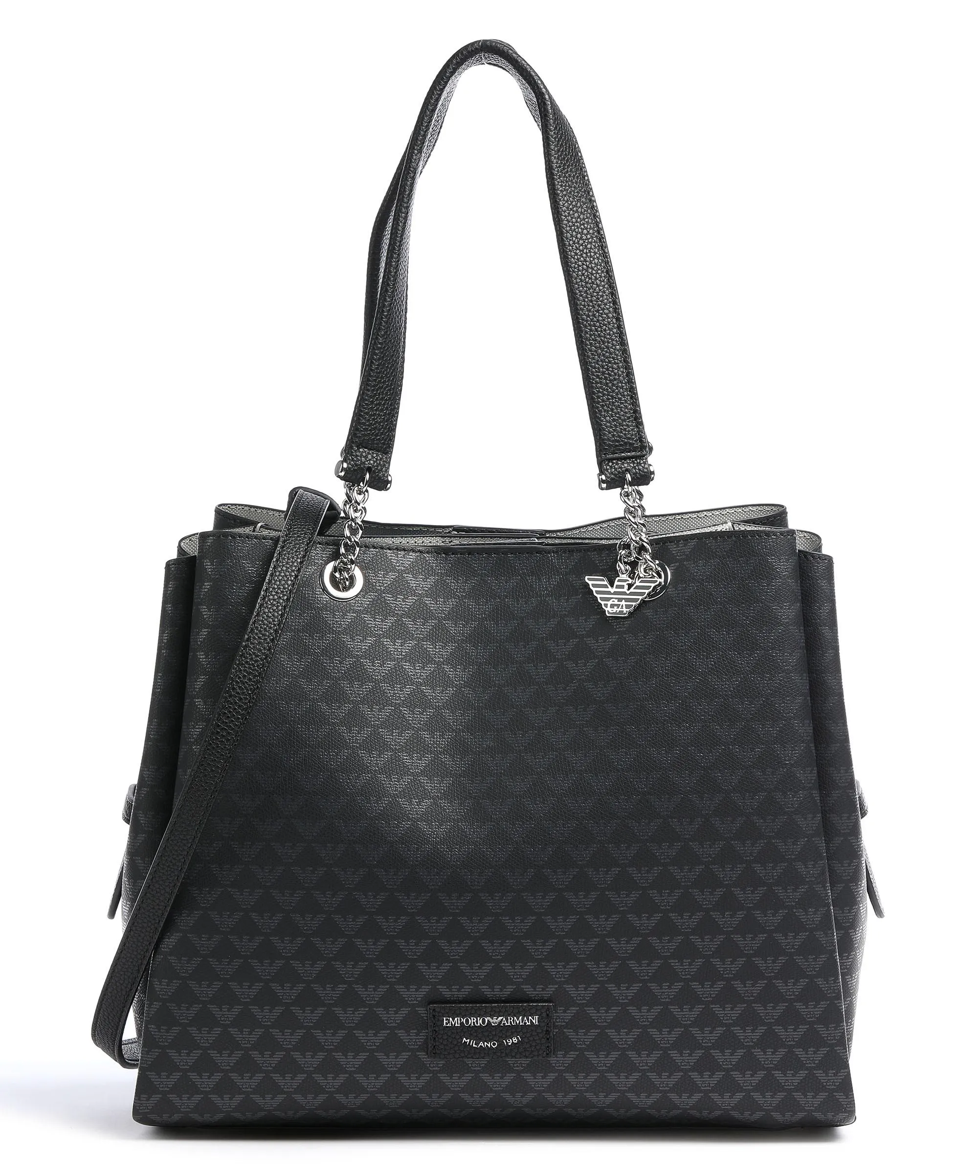  Emporio Armani Annie Borsa shopper pelle sintetica nero  