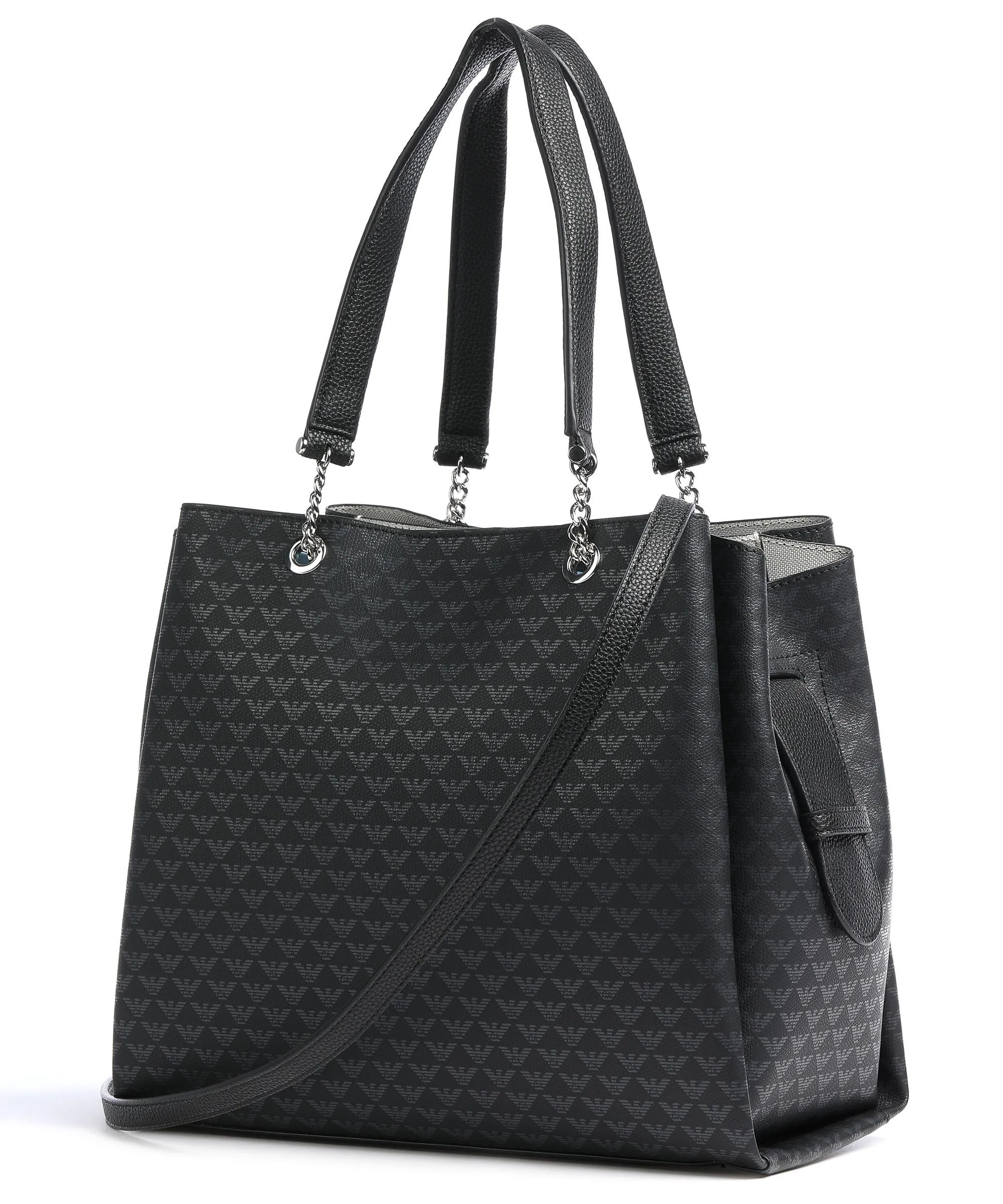  Emporio Armani Annie Borsa shopper pelle sintetica nero  