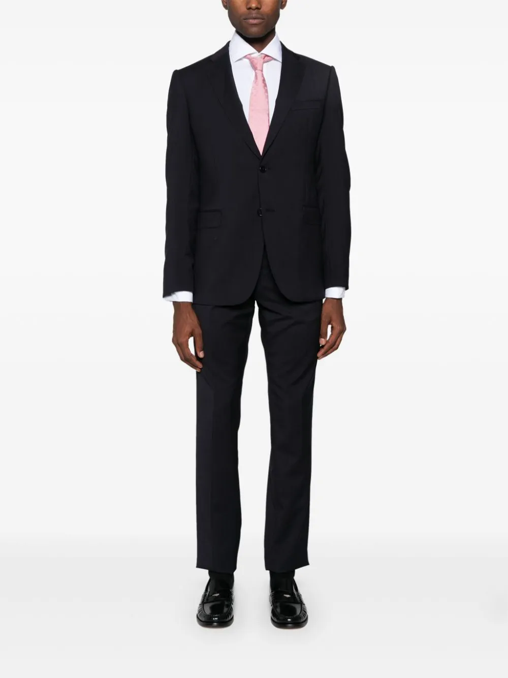 Emporio Armani Single Breasted Wool Suit