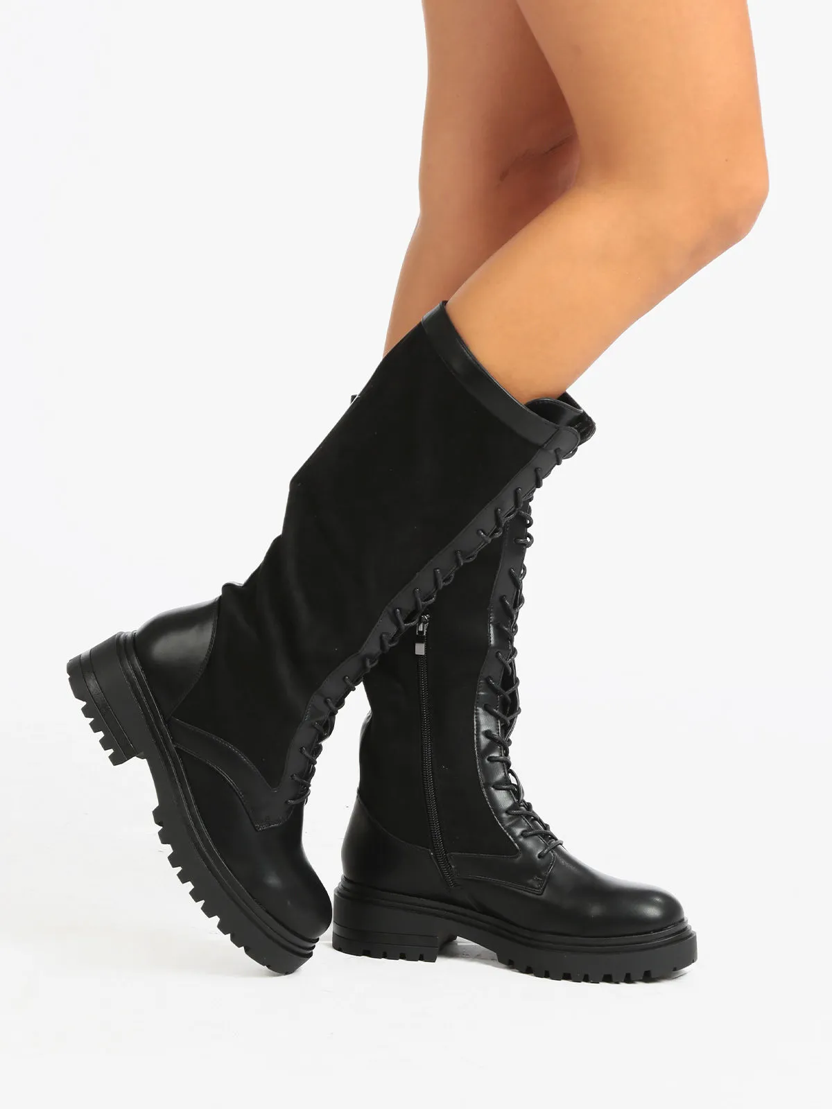 Energy Bottes femme à lacets