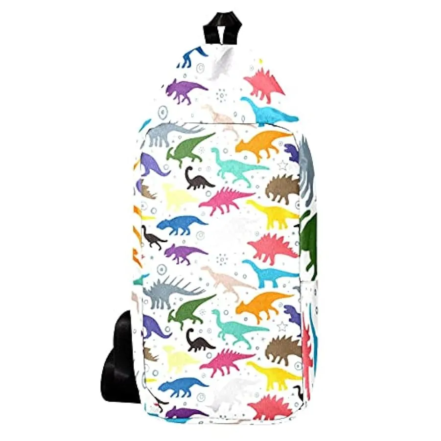 Ezioly, zaino a tracolla colorato con dinosauro, borsa a tracolla da viaggio, escursionismo, zaino per uomini e donne 219706243