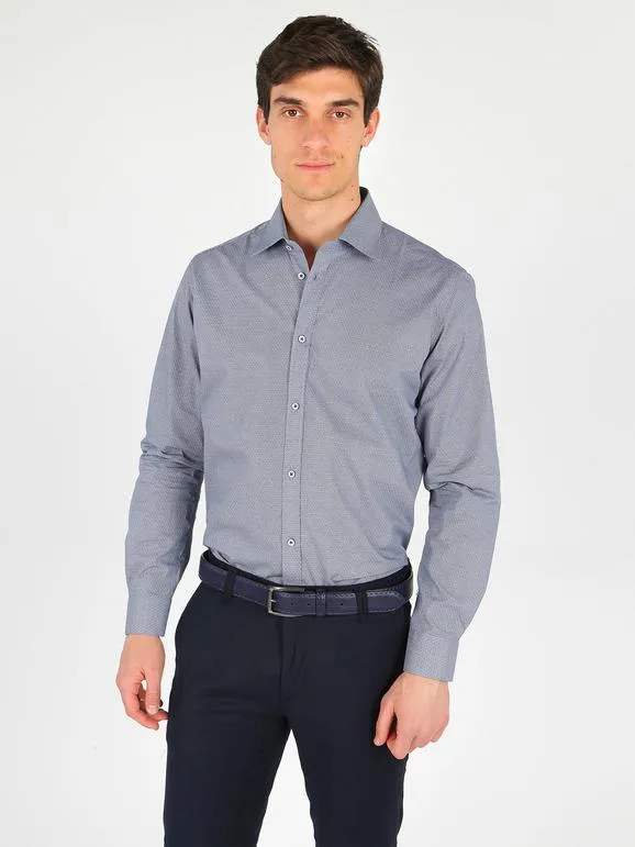Fb Chemise Slim Fit en coton