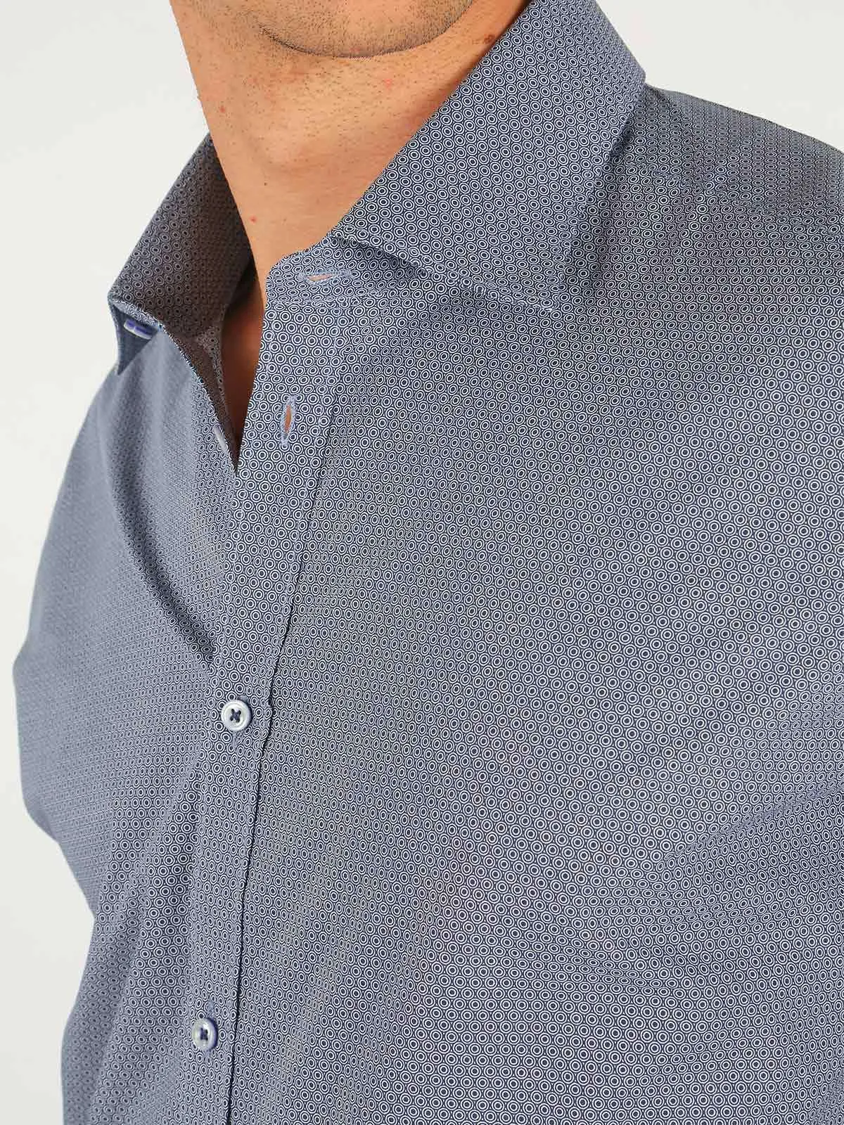 Fb Chemise Slim Fit en coton