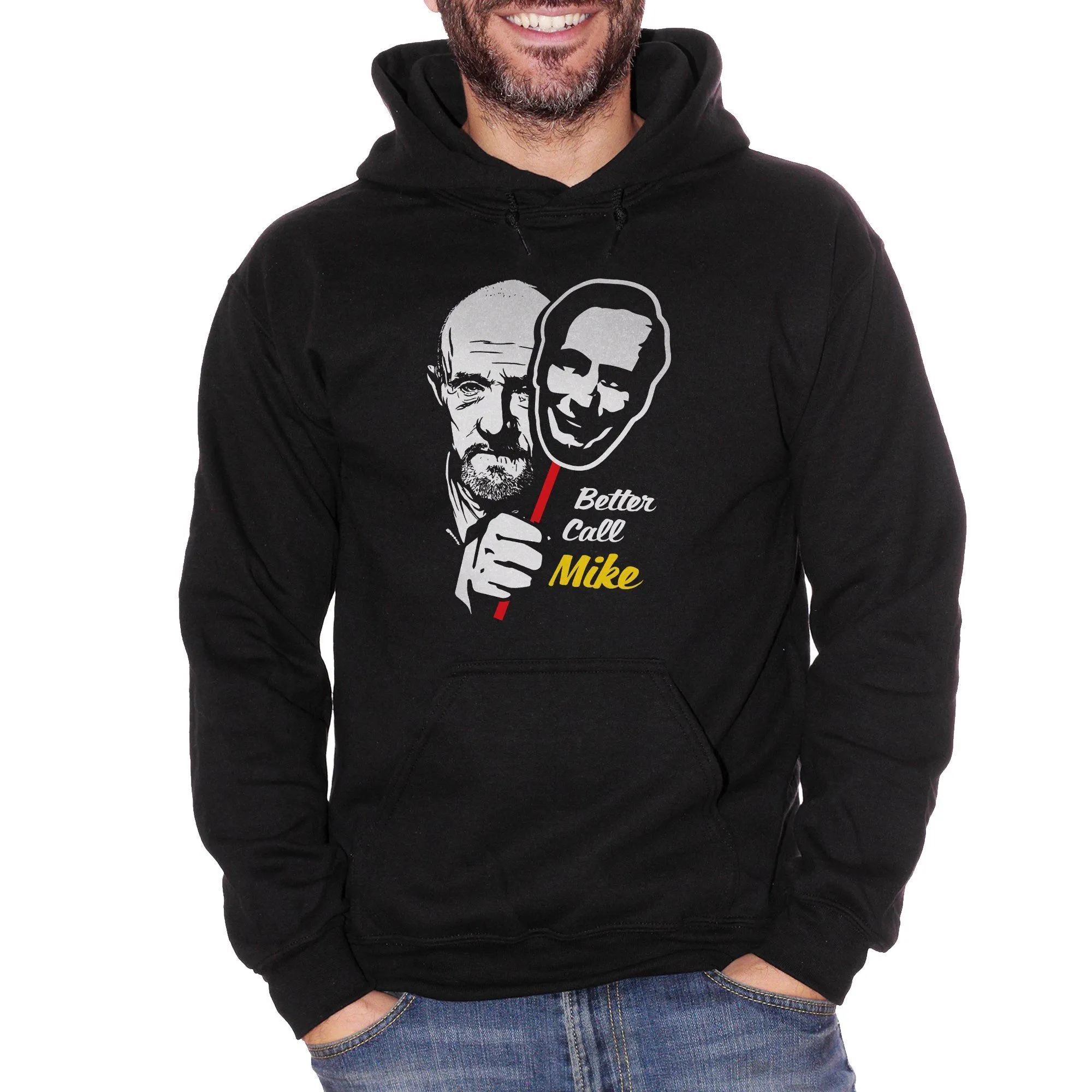 Felpa Cappuccio Better Call Mike Serie Tv Bbad - Movie Choose ur color