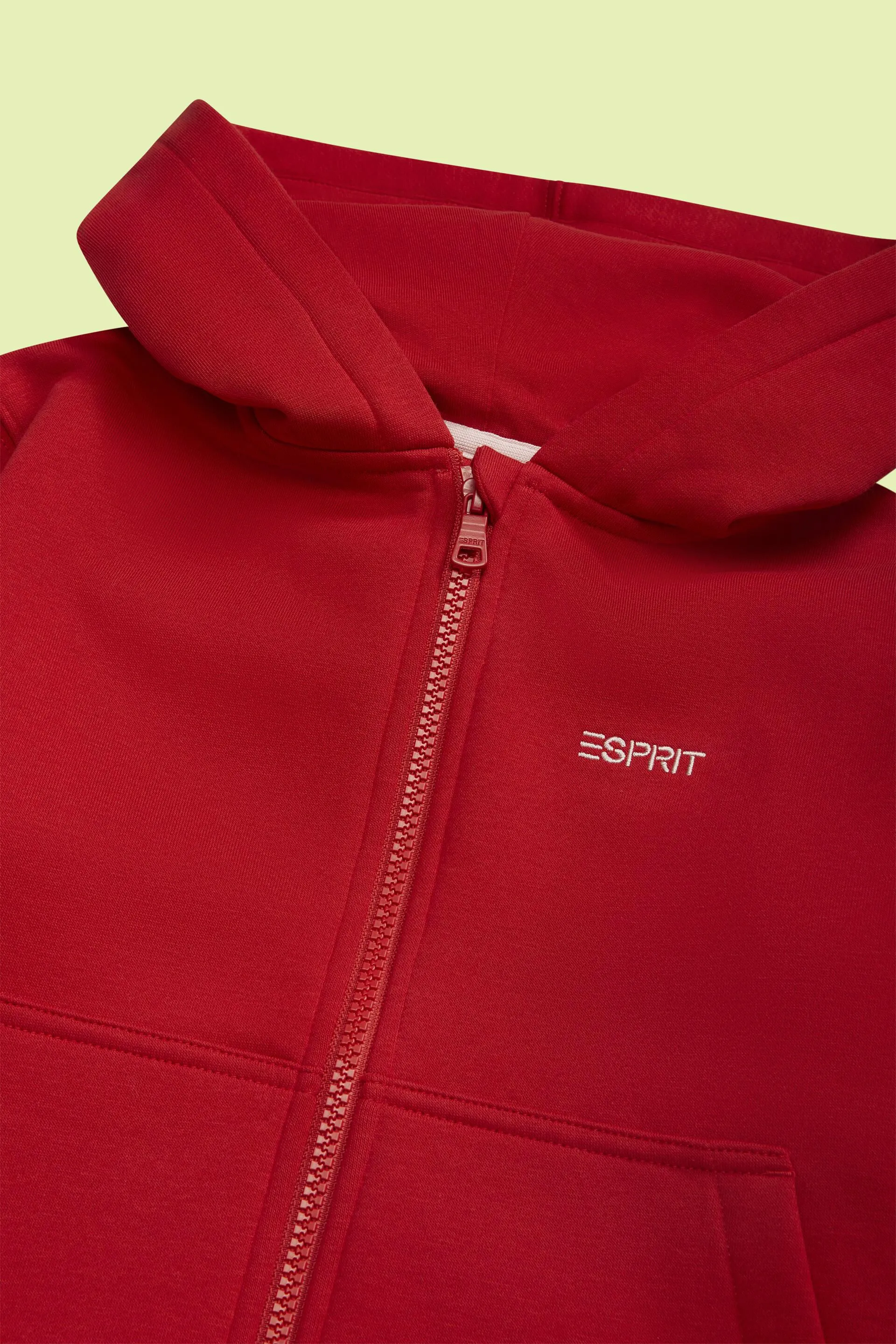 Felpa con cappuccio e zip con logo