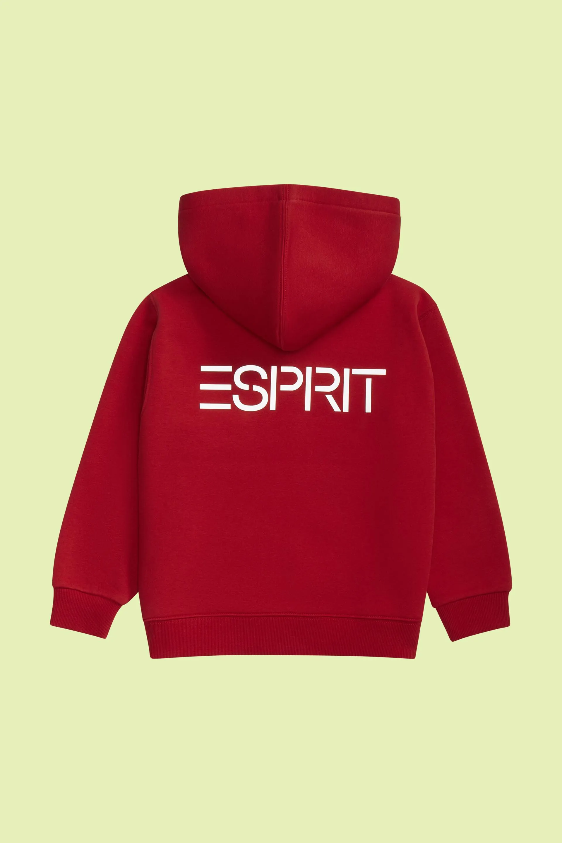 Felpa con cappuccio e zip con logo