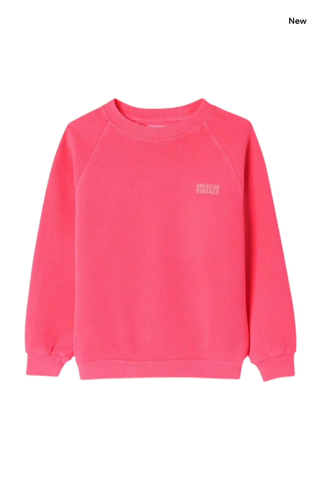 Felpa ortensia fluo per neonata e bambina