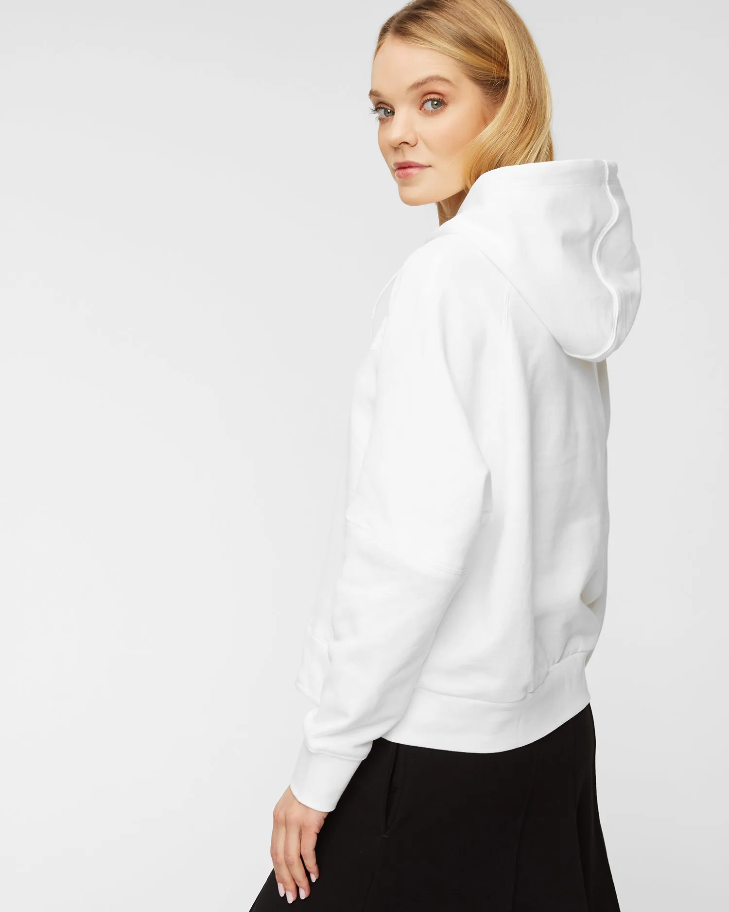 Felpa Y-3 W CL LC HOODIE GV2800-core-white
