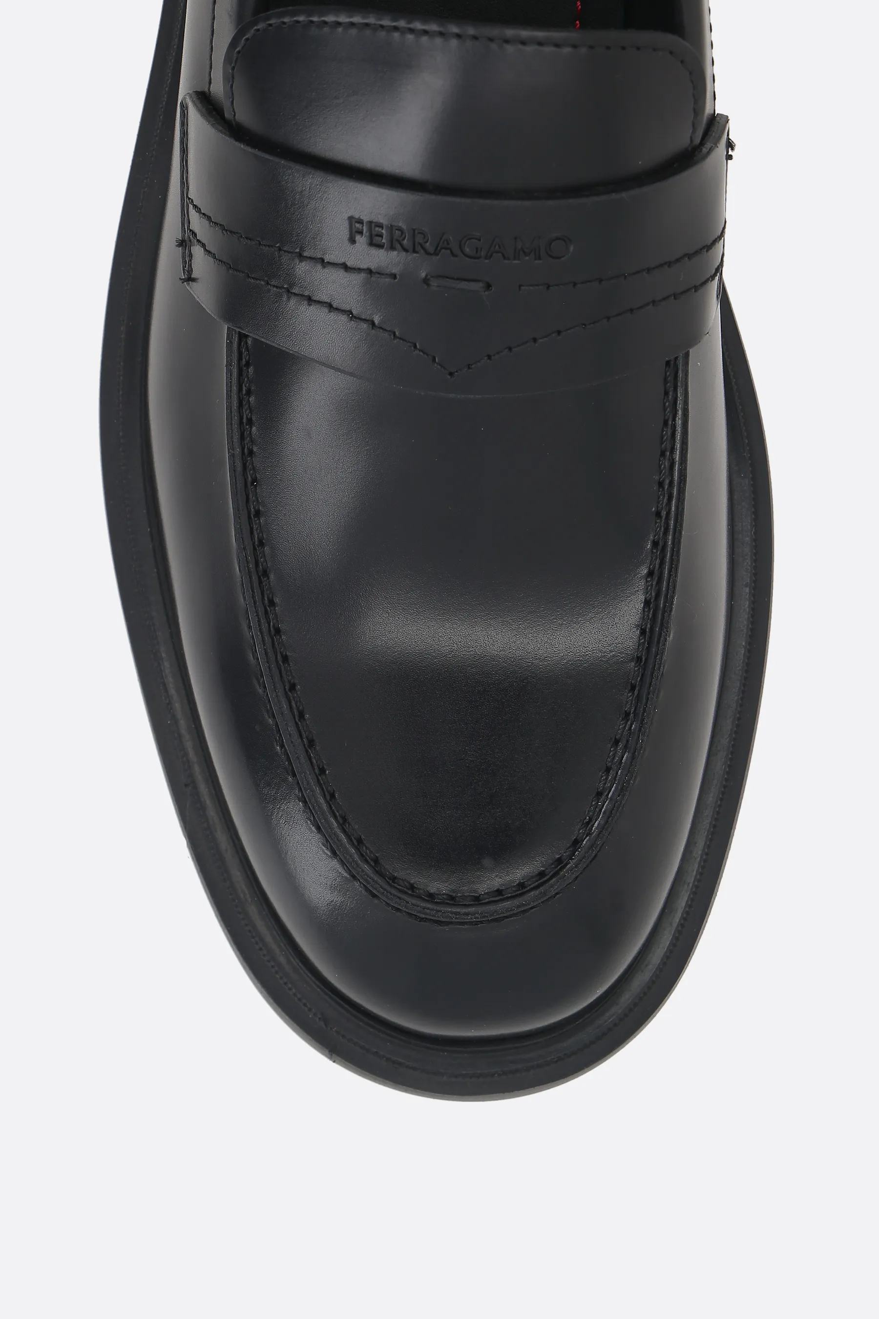  FERRAGAMO mocassino penny Caligola in pelle liscia 