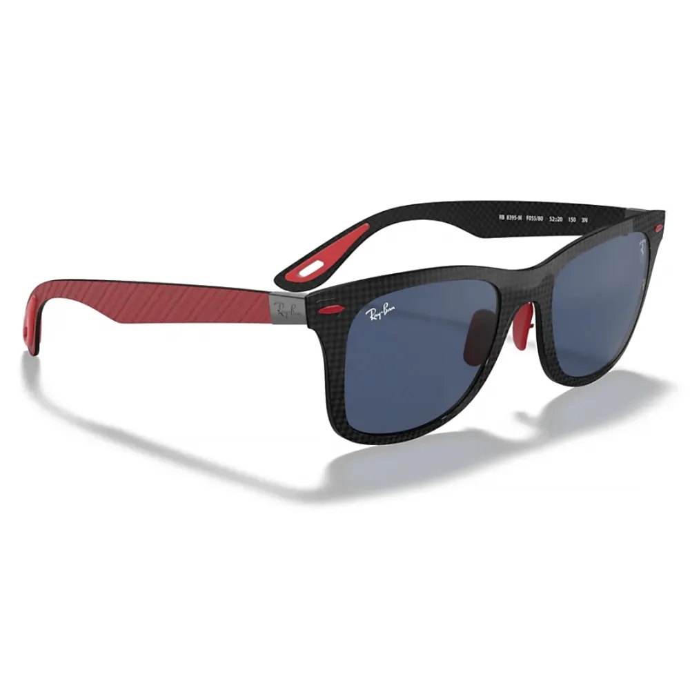 Ferrari - Ray-Ban - RB8395M F05580 52-20 - Official Original Scuderia New Collection - Occhiali da Sole - Eyewear