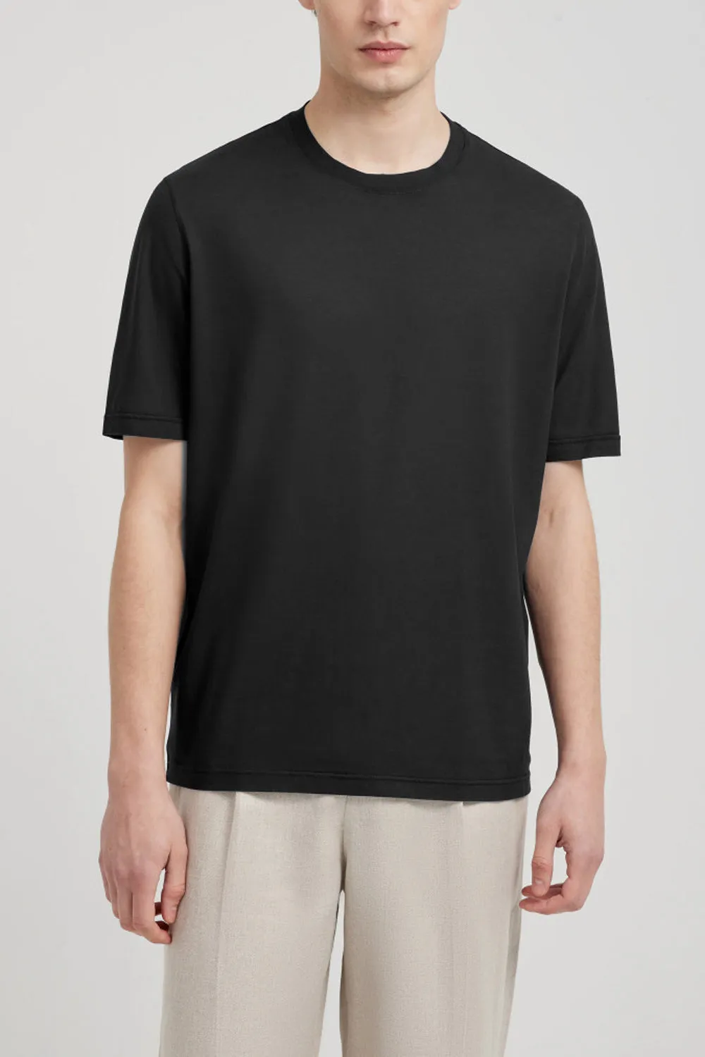 FILIPPO DE LAURENTIIS T-shirt crepe in jersey