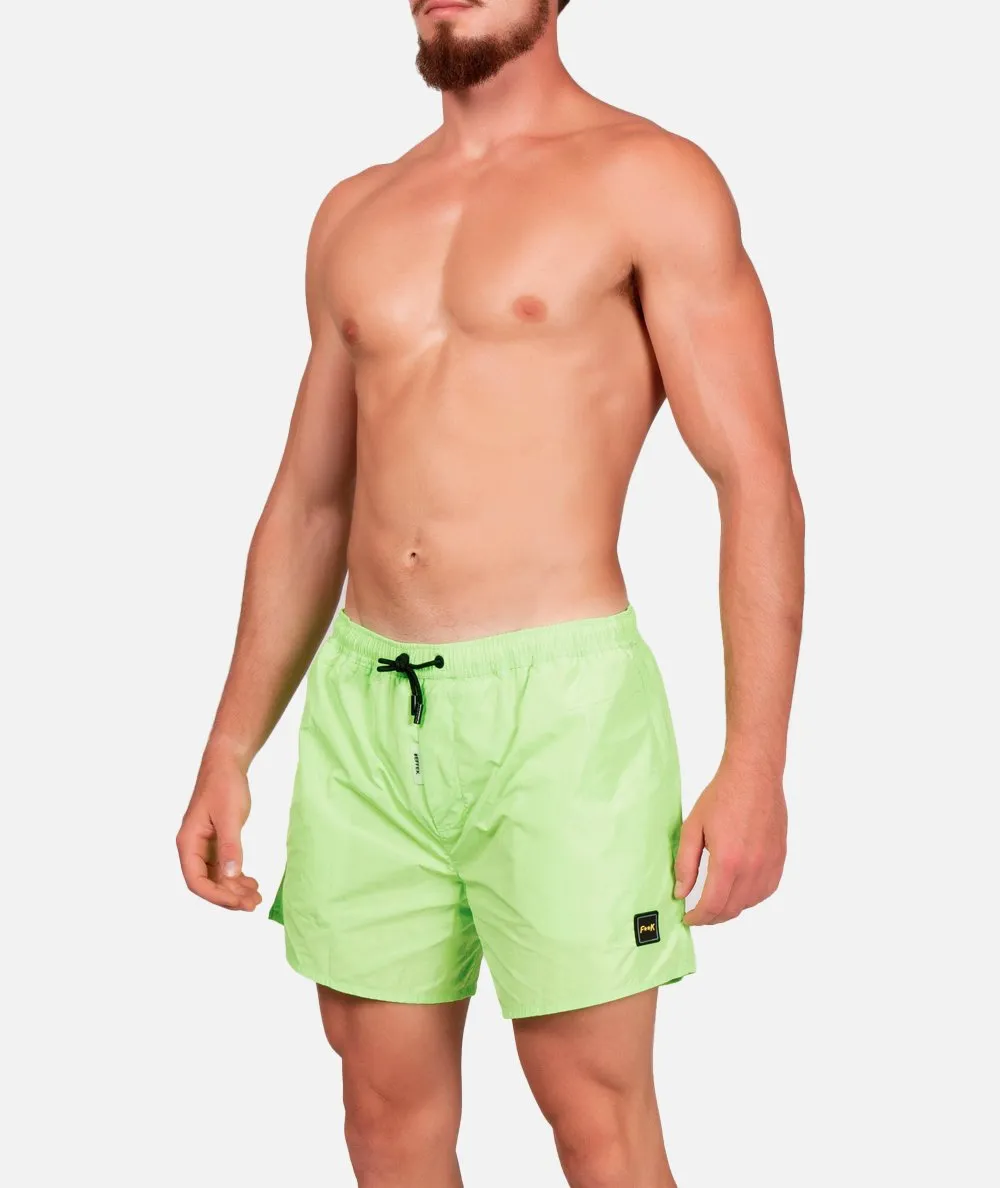 F**K UOMO--Costume Boxer con tessuto effetto cerato
