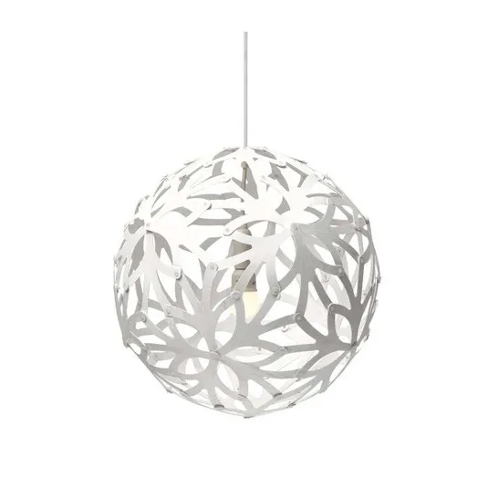Floral Lampada a Sospensione Ø40 Bianco 2 Lati - David Trubridge | Acquista online