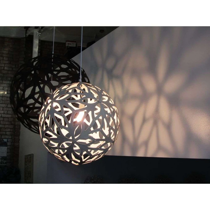 Floral Lampada a Sospensione Ø40 Bianco 2 Lati - David Trubridge | Acquista online