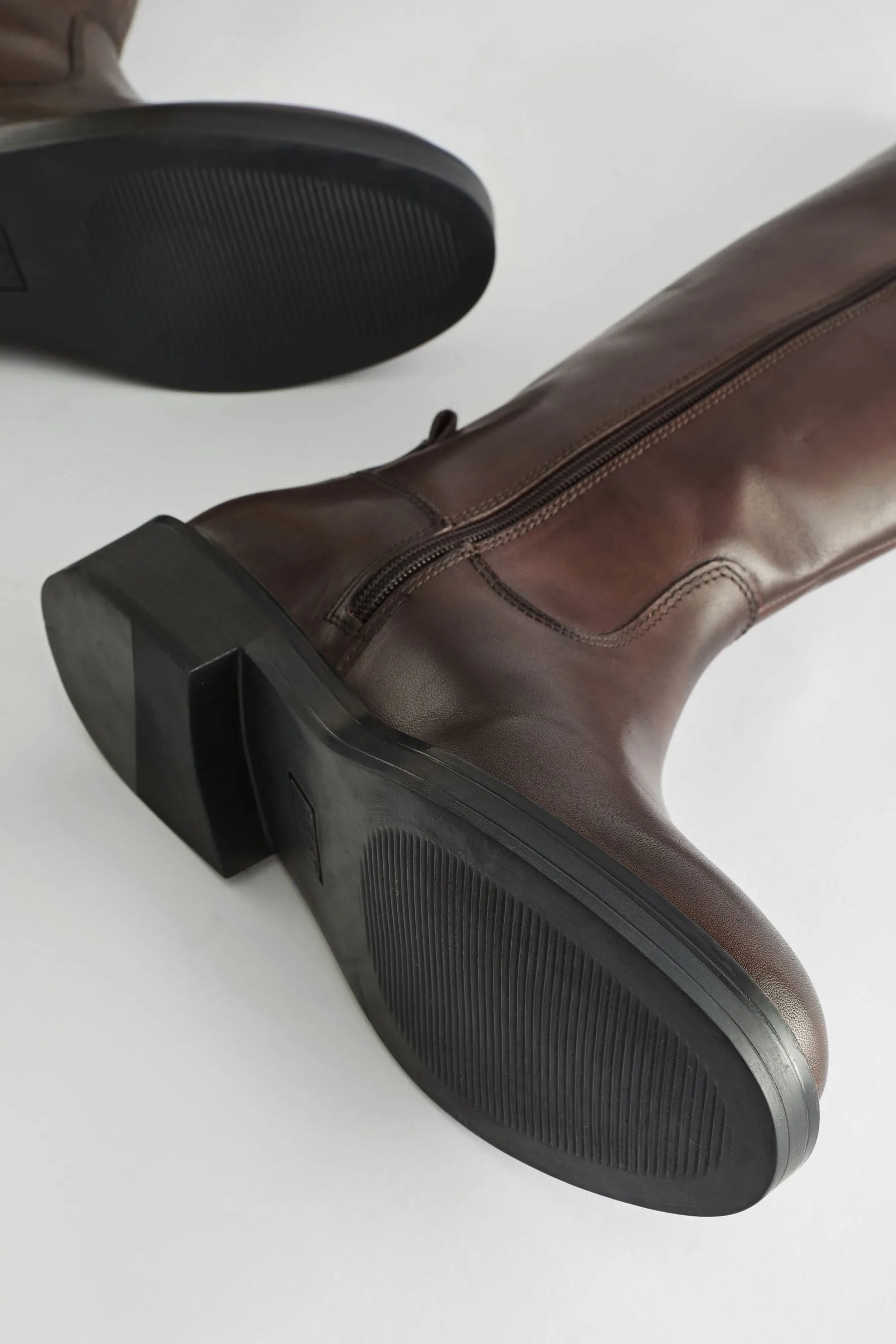 Forever Comfort® - Stivali al ginocchio stile motociclista    